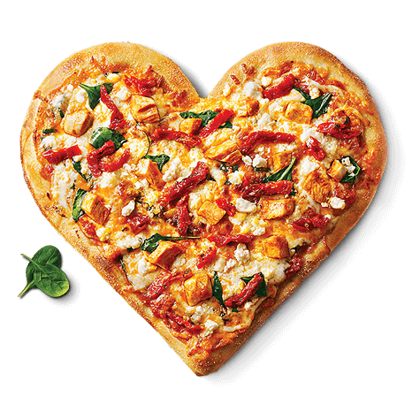 heart shape pizza - Tosco Pizza and Italian Restaurant